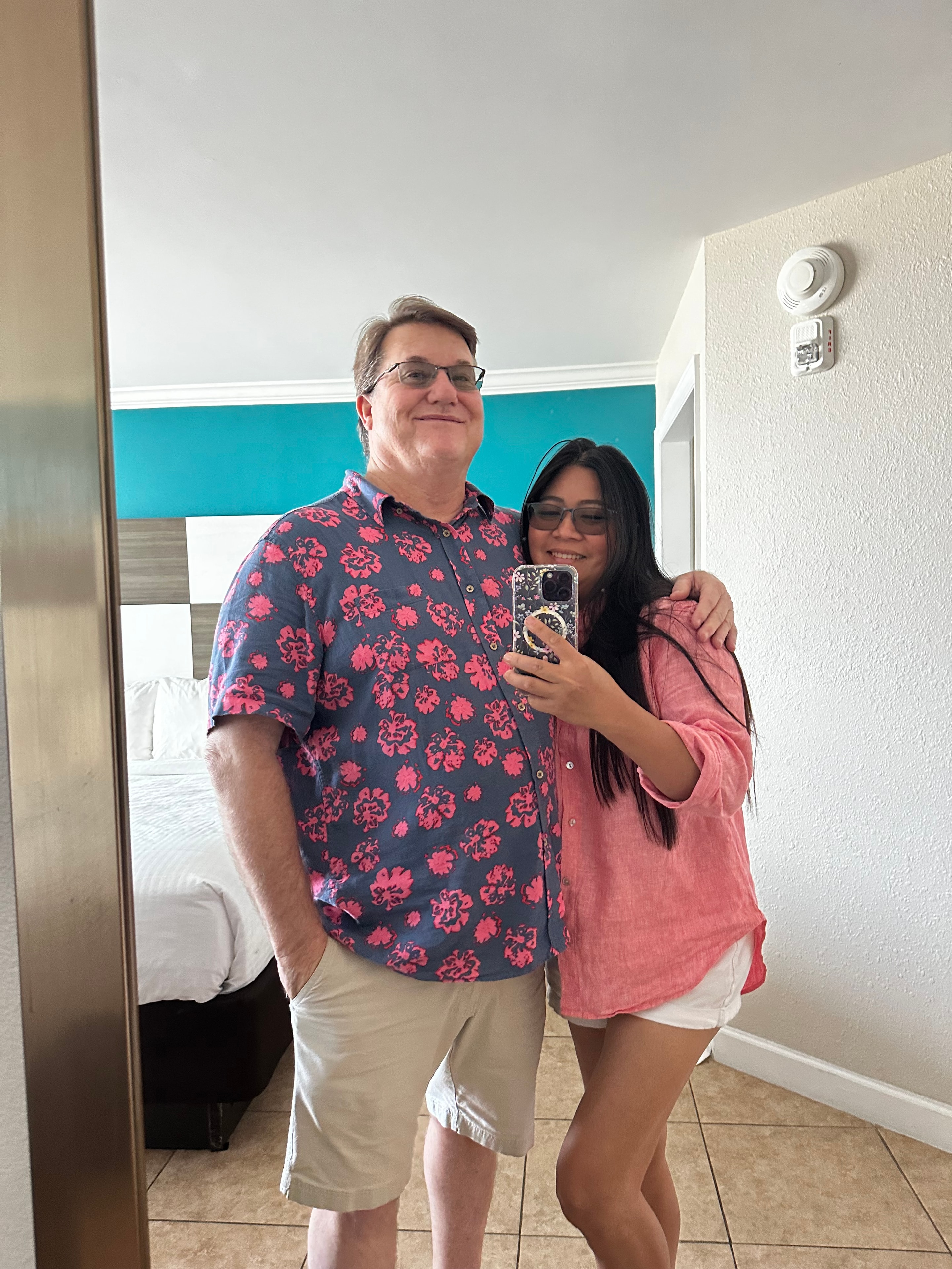 Tom and Jennifer Mary sharing a happy moment together