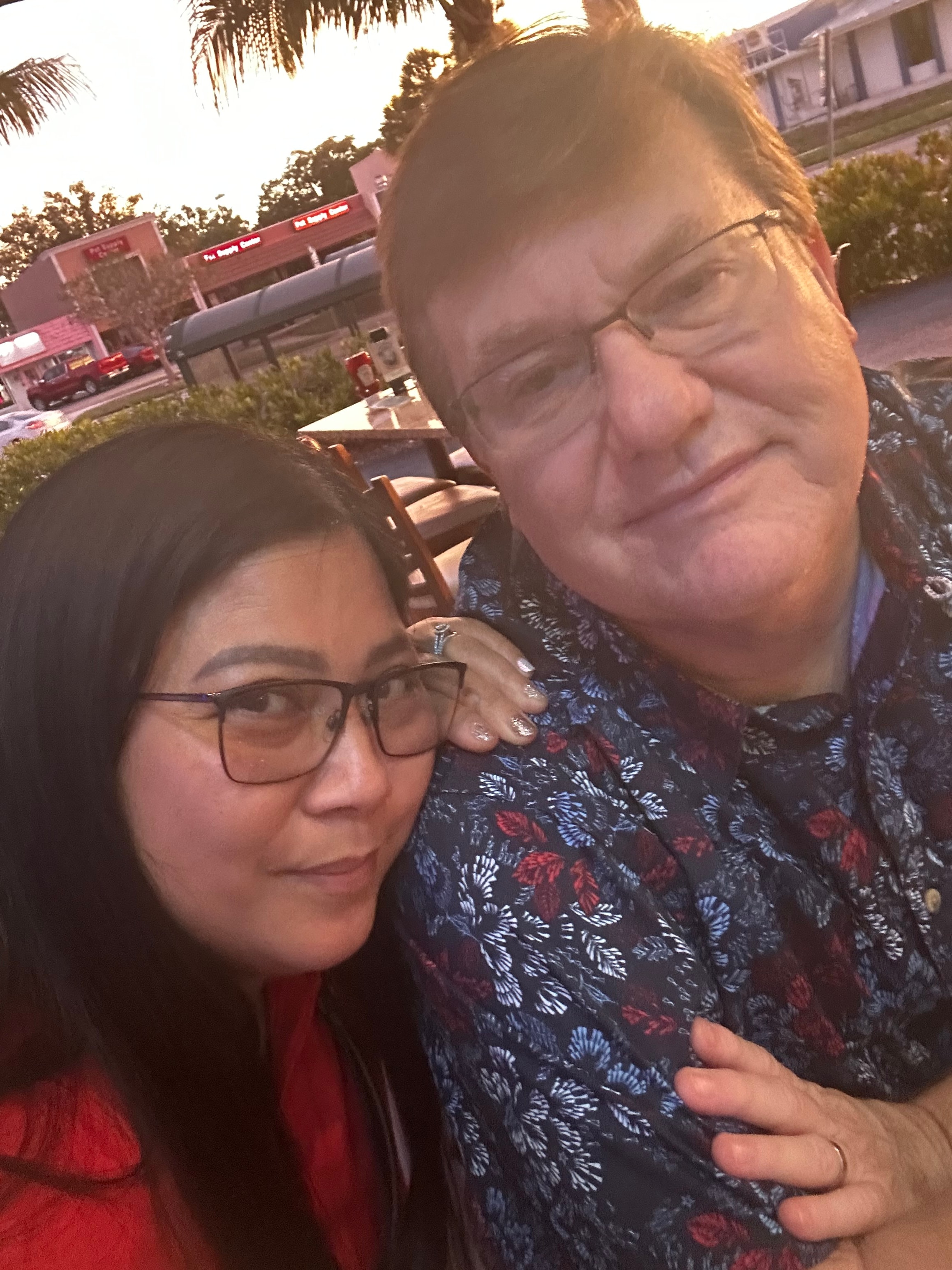Pure Heart Filipina founders Jennifer Mary and Tom outdoors